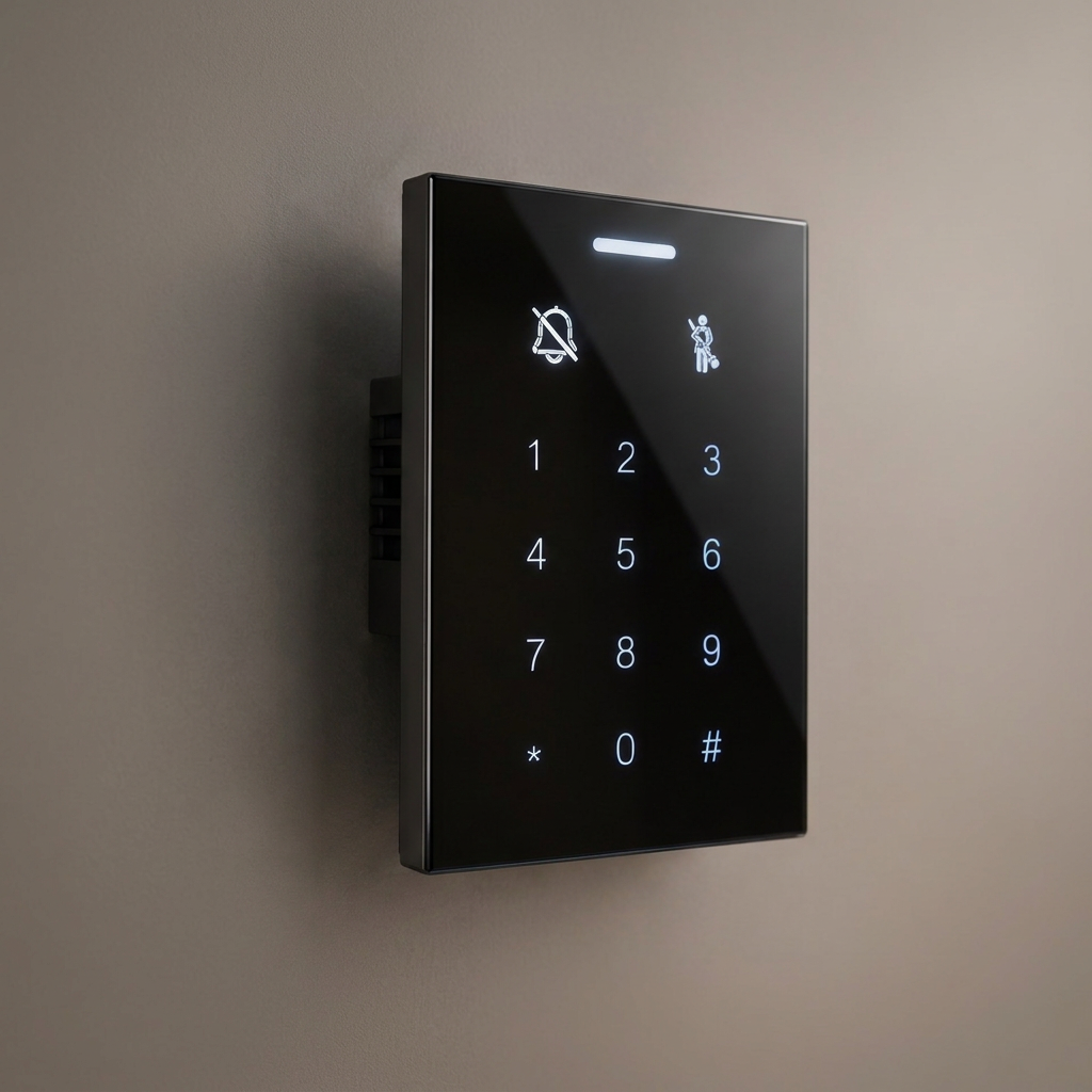 Hotel Access Control System — enclosure render